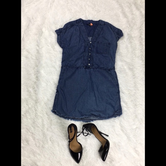 ⚡️SALE⚡️PAIGE short sleeve shirt Tencel dress - Picture 2 of 6